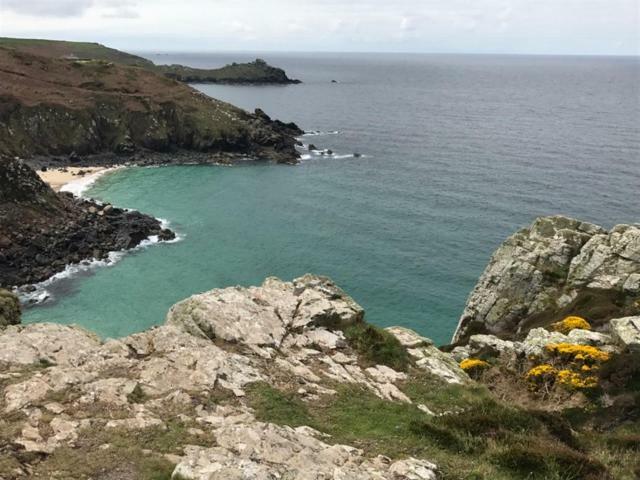 Stunning Seaview Cottage St Just Esterno foto